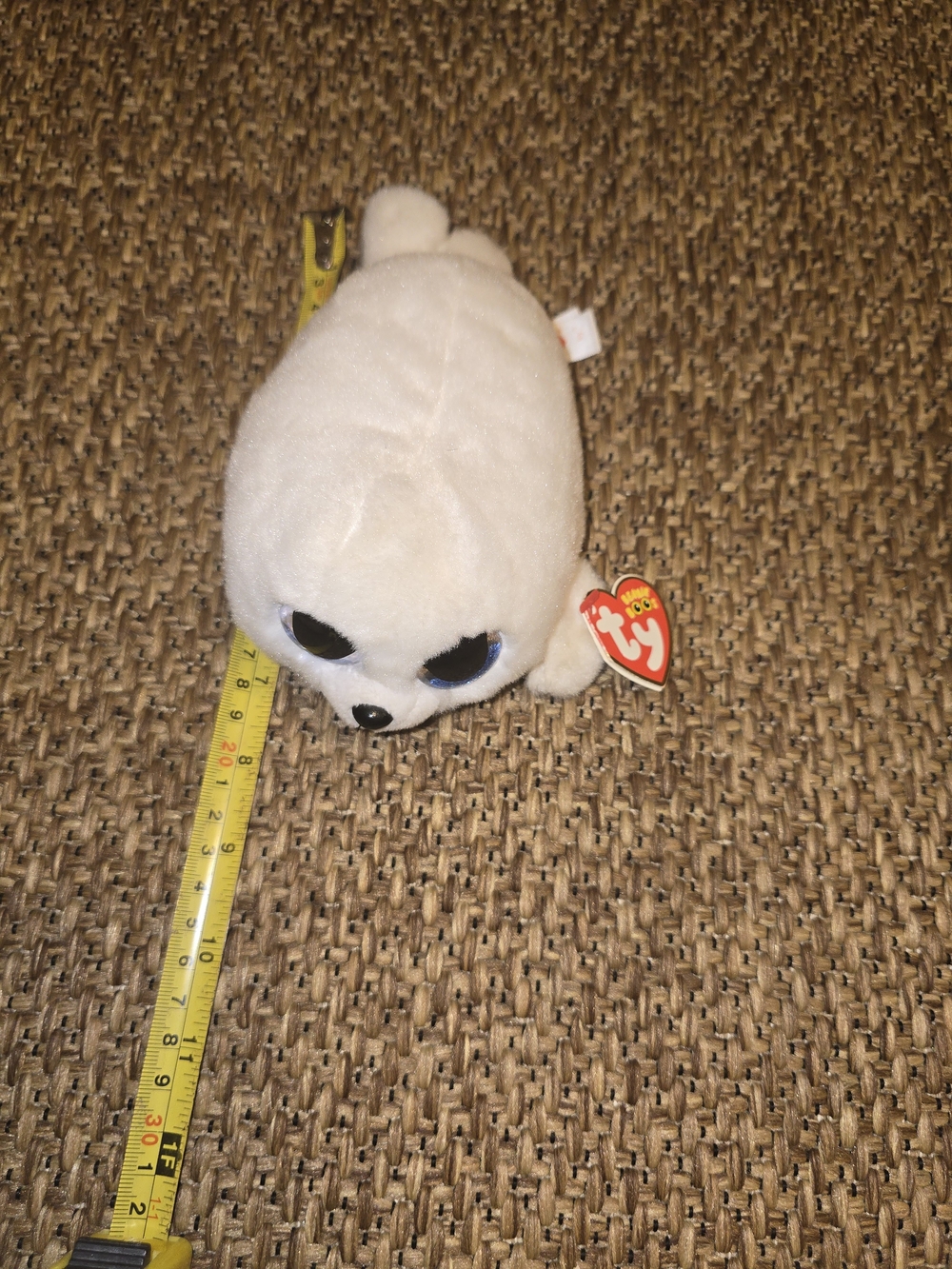 Ty Icy White Seal Beanie Baby Plush